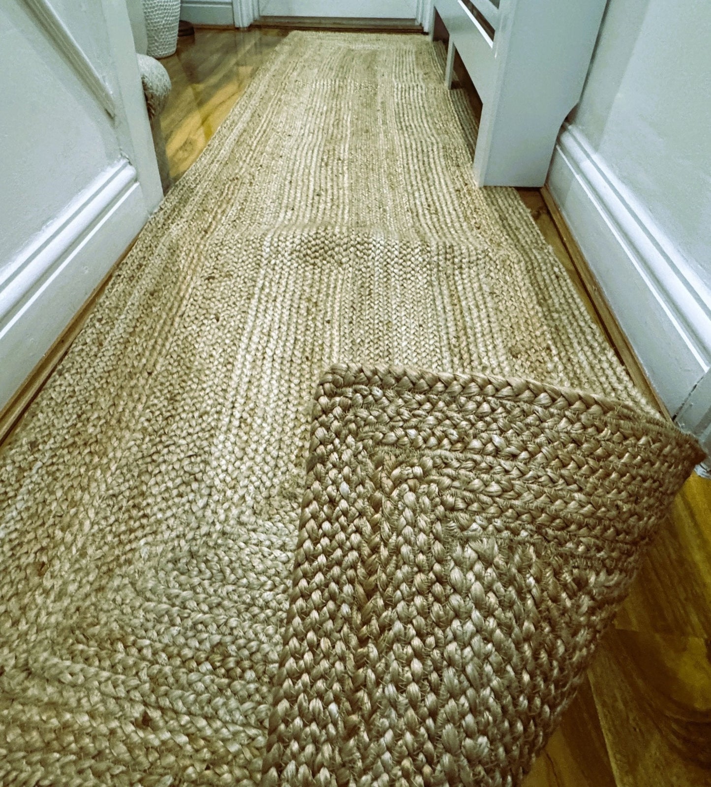 Sonali Natural Braided Jute Runner 80 x 300 cm