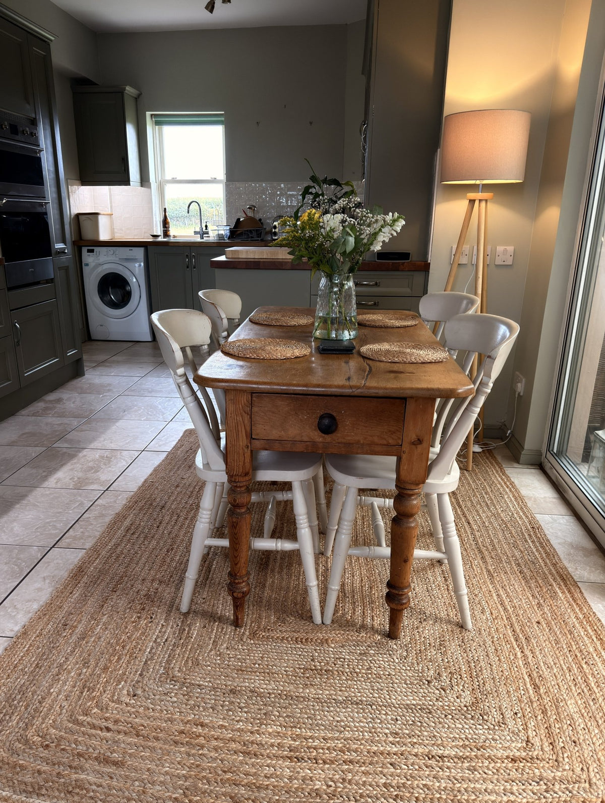 Golden Braided Jute Rug 170 x 240 cm - Just Jute