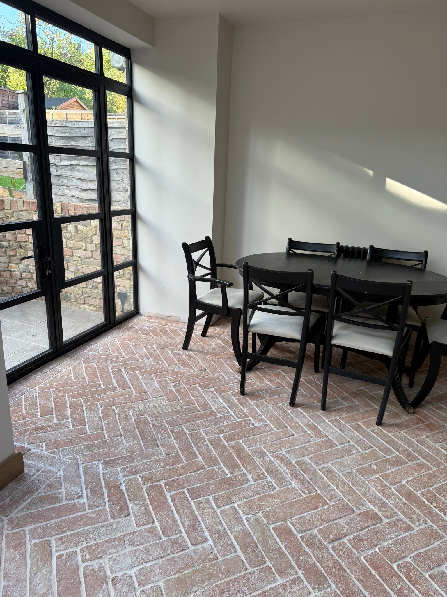 Saint Martin Pale Terracotta Parquet Floor Tiles 7.5 x 30 x 2 cm - Just Jute